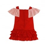 Бебешка рокля в червен цвят