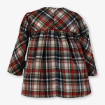 Рокля каре с панделка