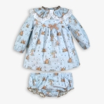 Рокля в синьо на мечета 12м./74 см.